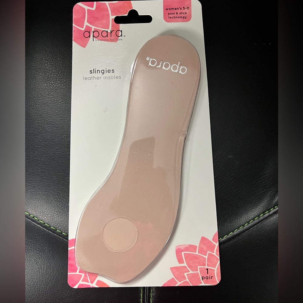 New Apara Leather insoles, size 5-11